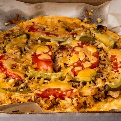 Пицца шаверма в GRILL & SUSHIMASTER - ГРИЛЬ и СУШИ МАСТЕР по цене 249