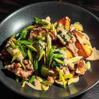 Картофельный салат с ребрами в Дом купчихи Морозовой по цене 520 ₽