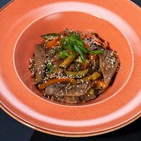 Удон с говядиной в Garicho