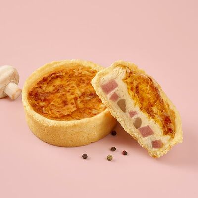 Киш с ветчиной и грибами в Люди Любят по цене 146 ₽