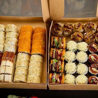 Мега сет в Sushist по цене 3640 ₽