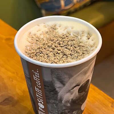 Раф с халвой в Positiff Coffee по цене 440 ₽