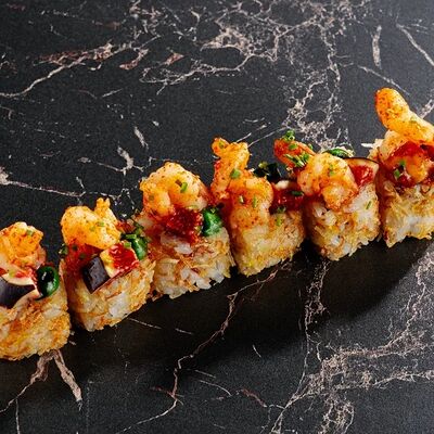 Креветка, хурма и крем-авокадов Gills по цене 880 ₽