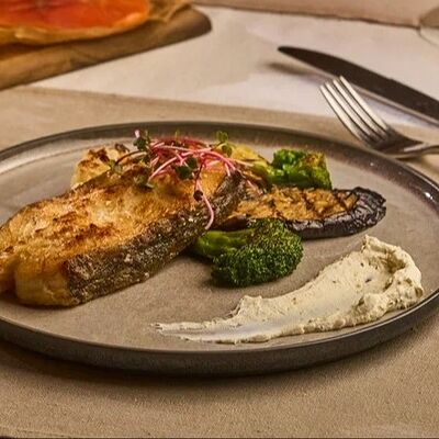 Палтус с овощами в Месхети по цене 1230 ₽