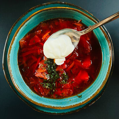 Постный борщ в Тбилисио по цене 440 ₽