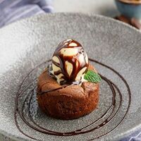 Шоколадная шкатулка в Баклажан в ТЦ 