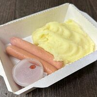 Пюре с сосисками в ПитерЛюбит