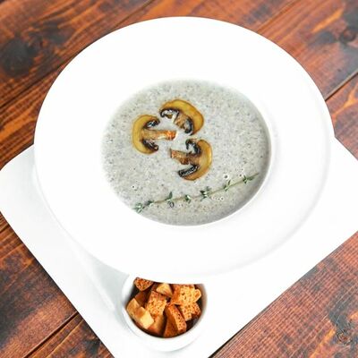 Грибной крем-суп в Каравелла по цене 220 ₽