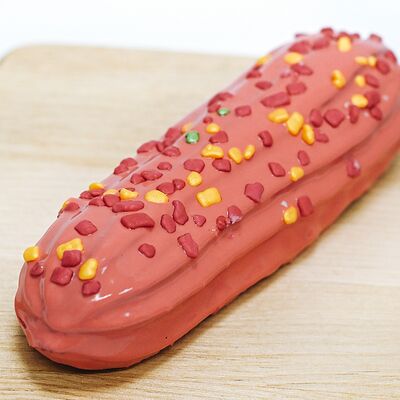 Эклер Малинка премиум в Хлеб и сласти по цене 315 ₽