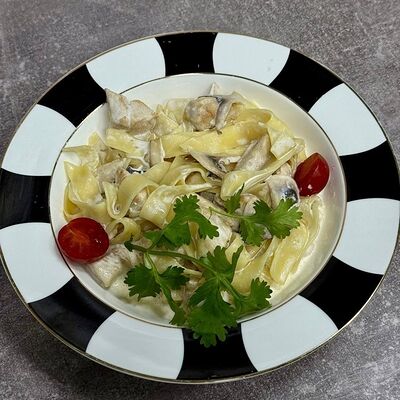 Фетучини с курицей в Бистро 24 на Шамиля по цене 396 ₽