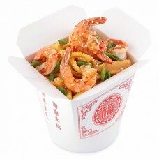 Вок с креветкой в Маленькая Флоренция по цене 590 ₽