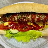 Чиабатта с люля в Max Burger Halal