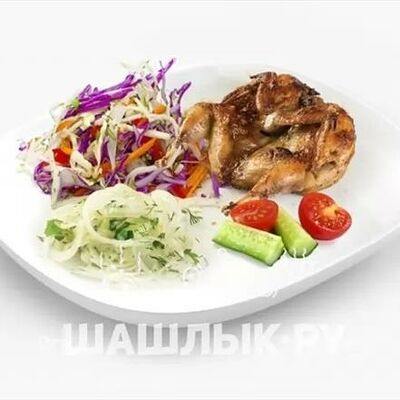 Перепелка на углях в УГОЛЬКИ и МЯСО по цене 390 ₽