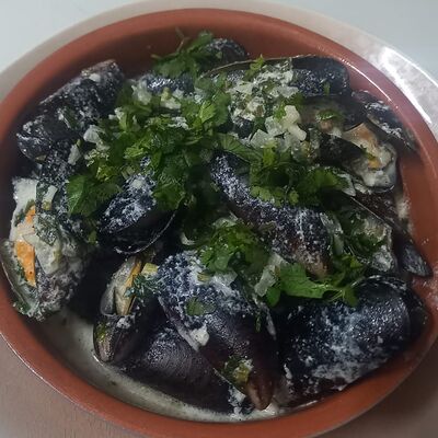 Мидии в сливочном соусе в Гараж по цене 654