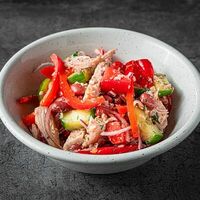 Салат Тбилиси в Монастырский дворик - русская кухня из монастырской трапезы
