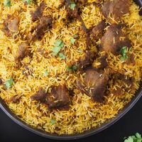 Бирьяни из баранины в Ceylon restaurantbar