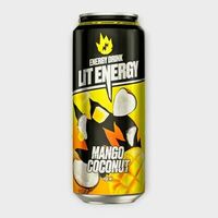 Lit Energy Mango coconutв Шаурма на углях & шашлык