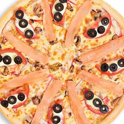 Пицца Дары моря в Чудо Пицца по цене 649 ₽