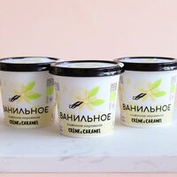 Ванильное в Натуральное мороженое Creme & Caramel