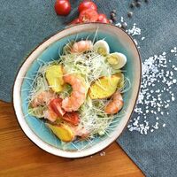 Цезарь с креветками в Шашлыкович