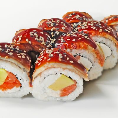 Гонконг в Рис и лосось по цене 1049 ₽