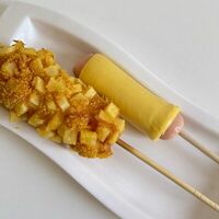 Корн-дог Чеддер с картошкой фри в Corn dog dagestan