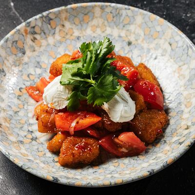 Салат с баклажанами и крем-сыром в Half of You по цене 710 ₽