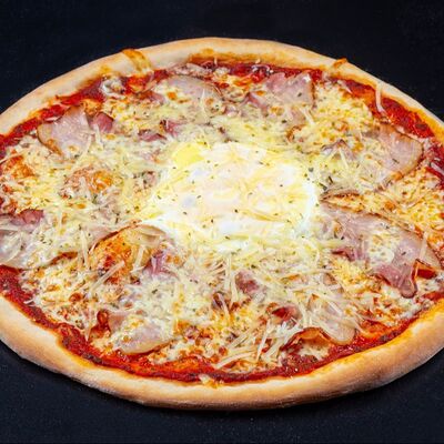 Пицца Карбонара в Булка и Мясо по цене 940 ₽