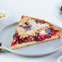 Вишня с белым шоколадом в Сама спекла