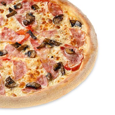 С ветчиной и грибами в Mama Pizza по цене 750 ₽