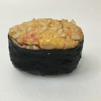 Острый гункан с креветкой в Sushi & Shef