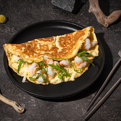 Омлет с креветками в In Tasty по цене 540 ₽