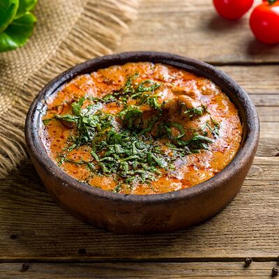 Чахохбили из курицыв Духанъ Алаверды по цене 580 ₽