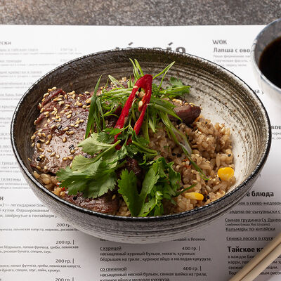 Рис японский с телятиной в Tasty box по цене 650