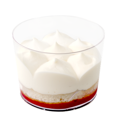 Креманка Клубника со сливками в Две печи по цене 190 ₽