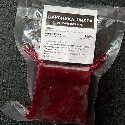 Брусника-пихта (основа для чая) в Царское село по цене 220 ₽