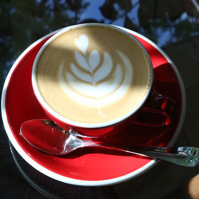 Капучино в Бодрая выдра по цене 390 ₽