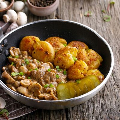 Грибы по-строгановски в Маймун по цене 690