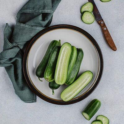 Огурцы бакинские «Белый патрон» 500 г в Почувствуй Вкус Азербайджана по цене 1200 ₽