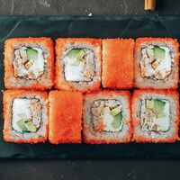 Калифорния с крабом в Hatimaki