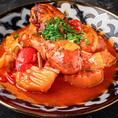 Жаркое из курицы в Чайхана Плов центр по цене 475 ₽