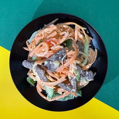 С говядиной и корейской морковью в Картошка по цене 185 ₽