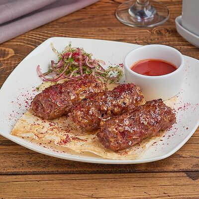 Люля-кебаб из баранины в Офицерское по цене 580 ₽