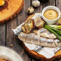 Атлантическая сельдь с картофелем в Ферма