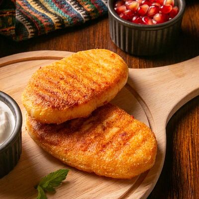 Чвиштари — кукурузная лепешка с сыром в Keto & Kote Грузинская кухня по цене 247 ₽