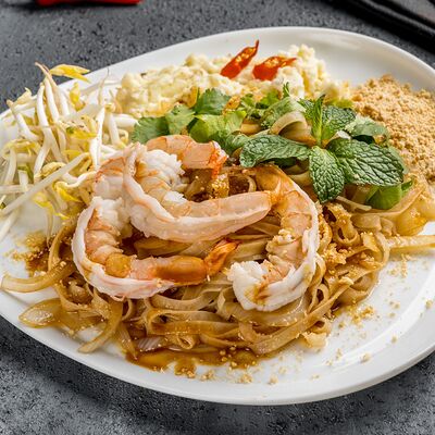 Pad Thai King с креветками в Суп том ям по цене 783 ₽