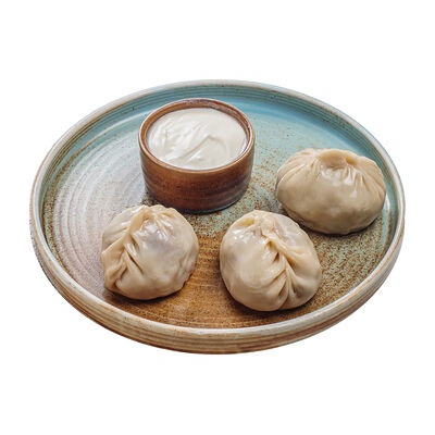 Манты из говядины (3шт) в ИТЛЕ Bistro Halal по цене 490 ₽