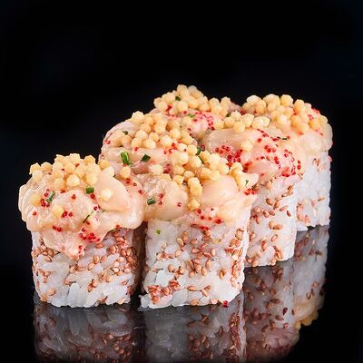 Ролл с Морским гребешком в Nishiki по цене 1400 ₽