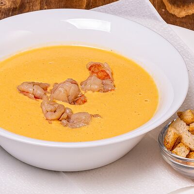 Сырный суп с креветками в Сушико по цене 600 ₽