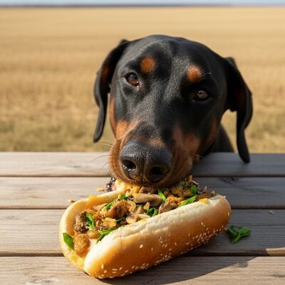 Пинчер-дог в Doggi & Hot Coffee по цене 389 ₽